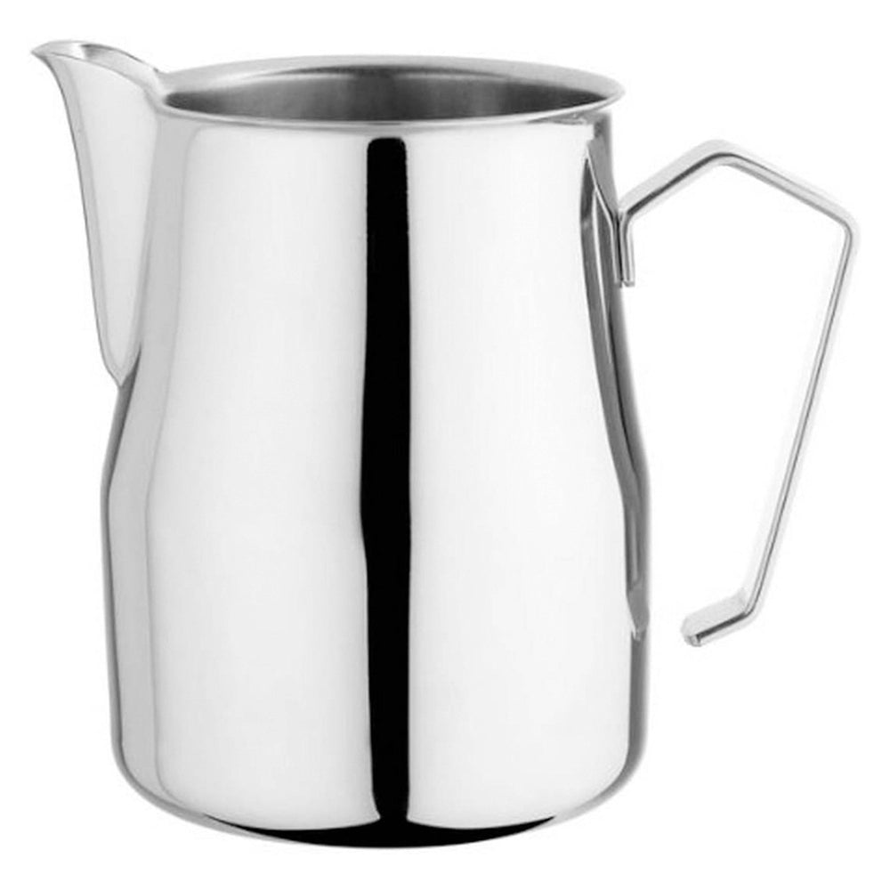 Metallurgica Motta Europa Professional Stainless Steel Frothing Pitcher, 11.8-Oz