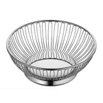 Metallurgica Motta Stainless Steel Wire Bread Basket, 7.8-Inches