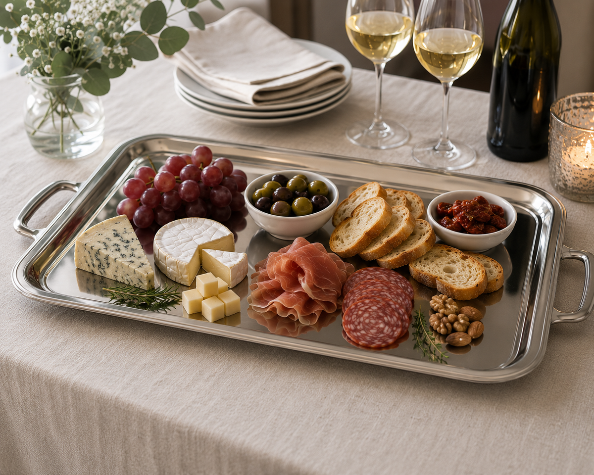 Motta Europa Serving Tray | 18/10 Stainless Steel | Made in Italy