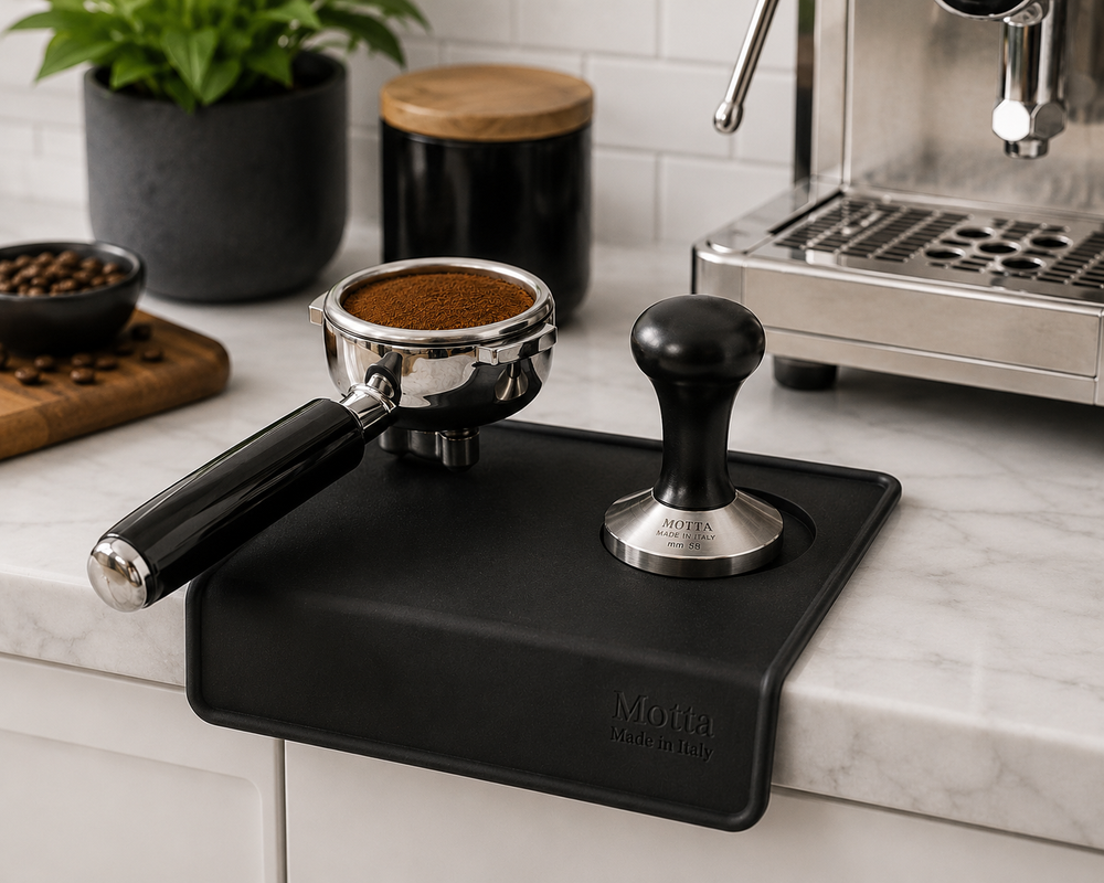 Motta Espresso Tamping Mat|Silicone Countertop Protector|Made in