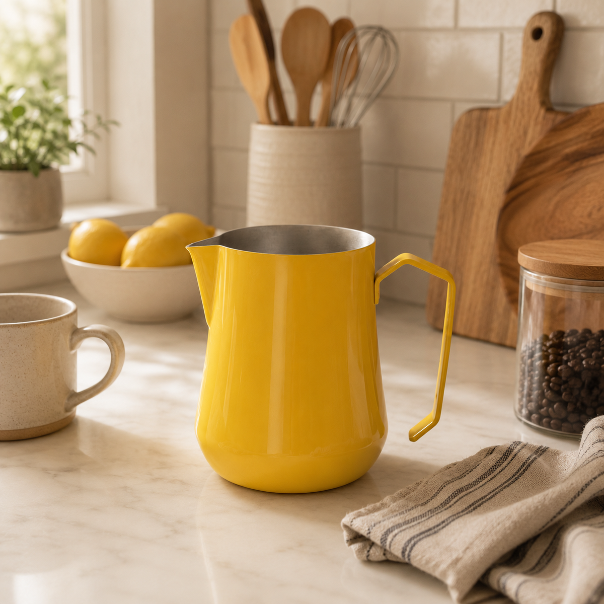 Milk Frothing Pitchers — Italian Stainless Steel | Motta-USA