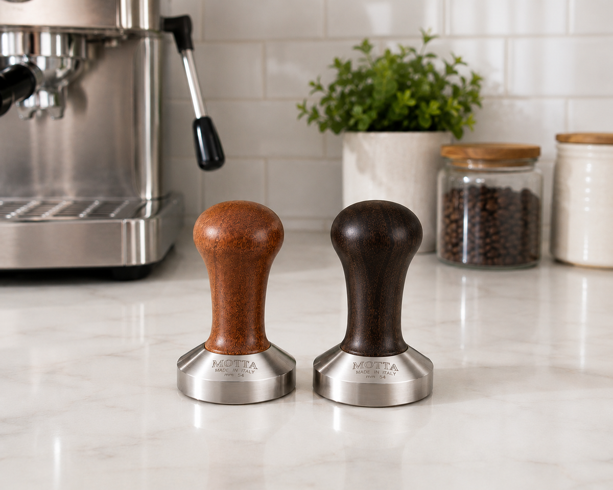 Metallurgica Motta Espresso Tamper, 54 mm | Flat Stainless Steel