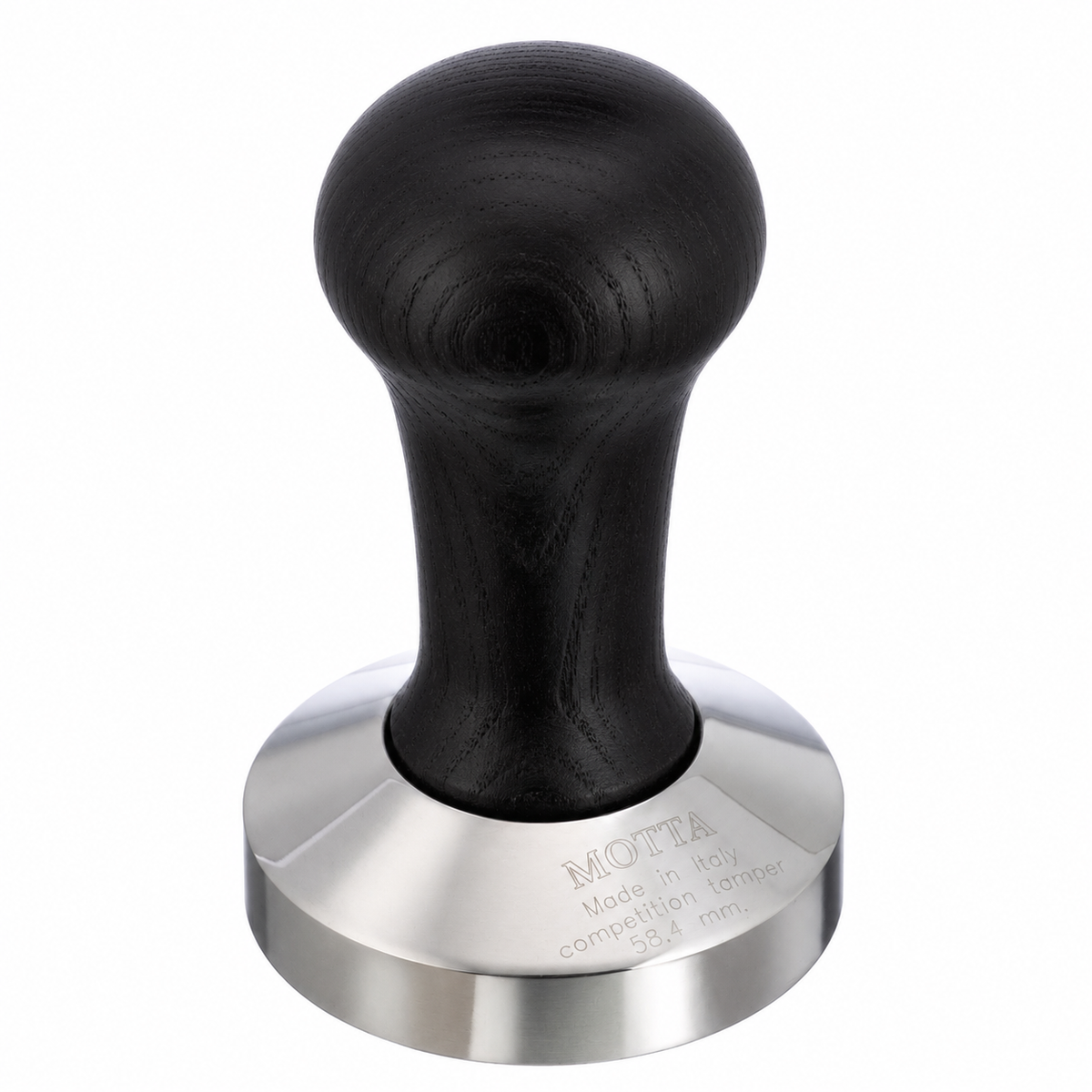 Motta Competition Espresso Tamper 58.4 mm Black Wood | Made in