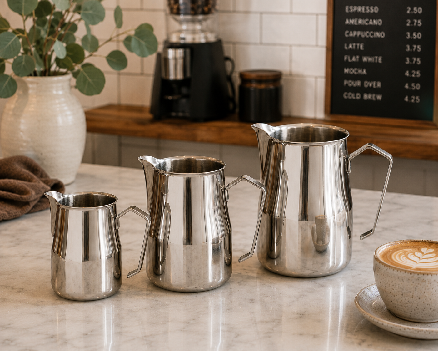 Motta Europa Milk Frothing Pitcher 33 oz | Made in Italy – Motta-USA
