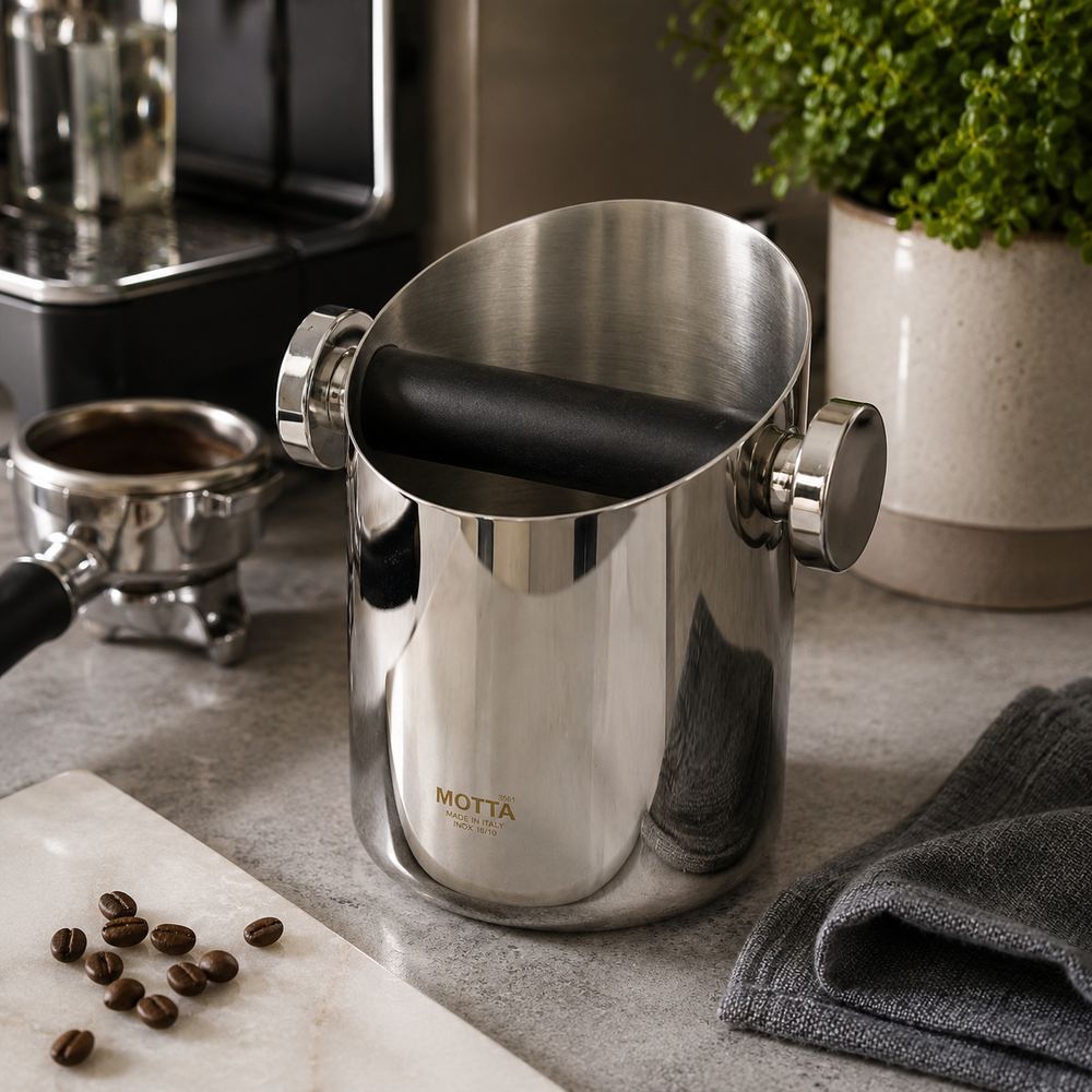 Metallurgica Motta Stainless Steel Knock Box | Made in Italy