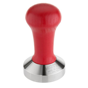 
                  
                    Metallurgica Motta 53mm Ash Wood Coffee Tamper With Stainless Steel Flat Base, Red
                  
                