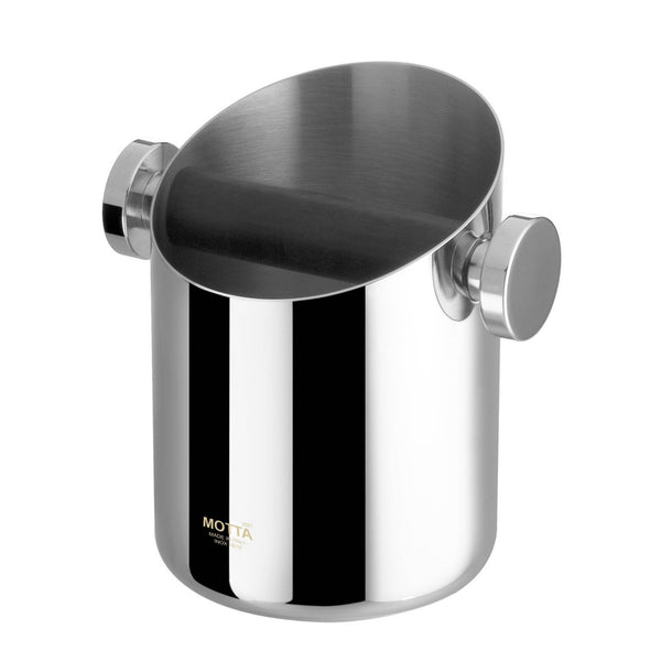 Metallurgica Motta Stainless Steel Knock Box, 4.1-Inches - Motta-USA